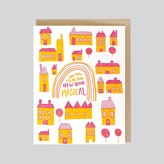 Magical New Home Card
