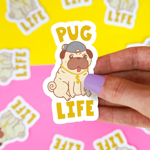 Pug Life Vinyl Sticker