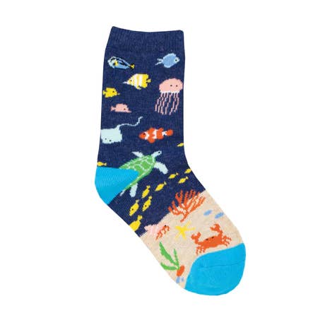 Under the Sea Toddler Socks