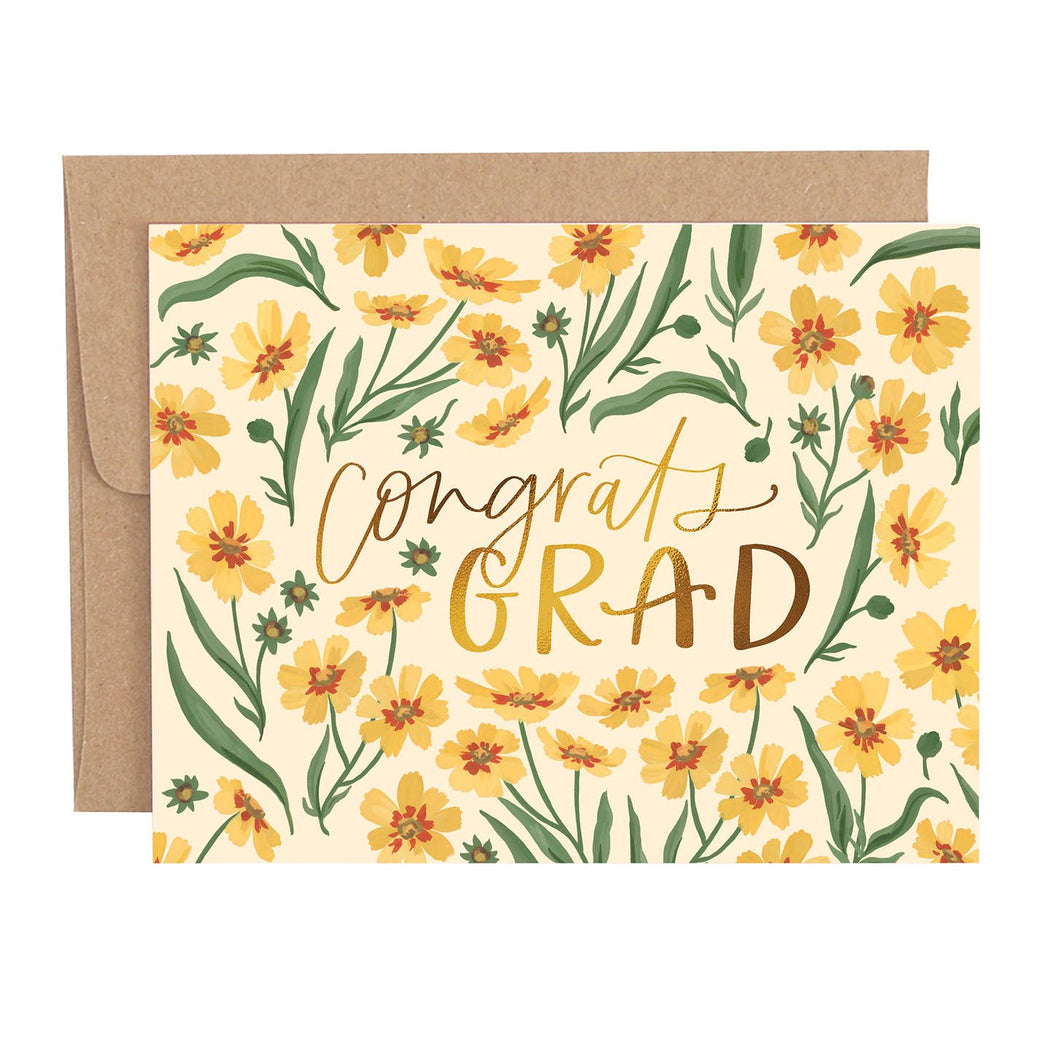 Goldenmane Congrats Grad Card