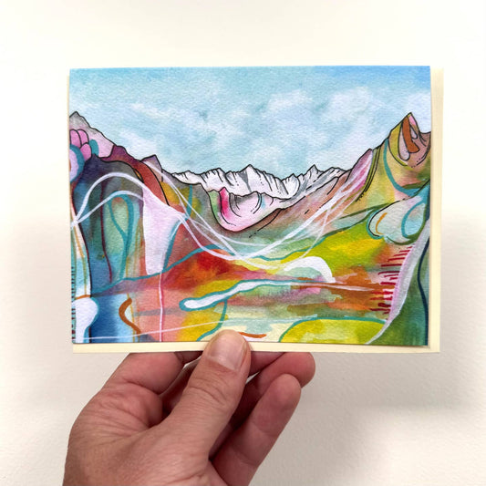 Interconnected Blank Card