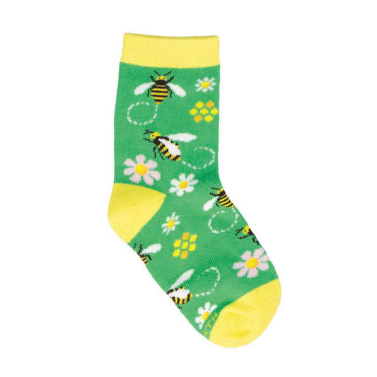Mind Your Bzzness Bees Toddler Socks