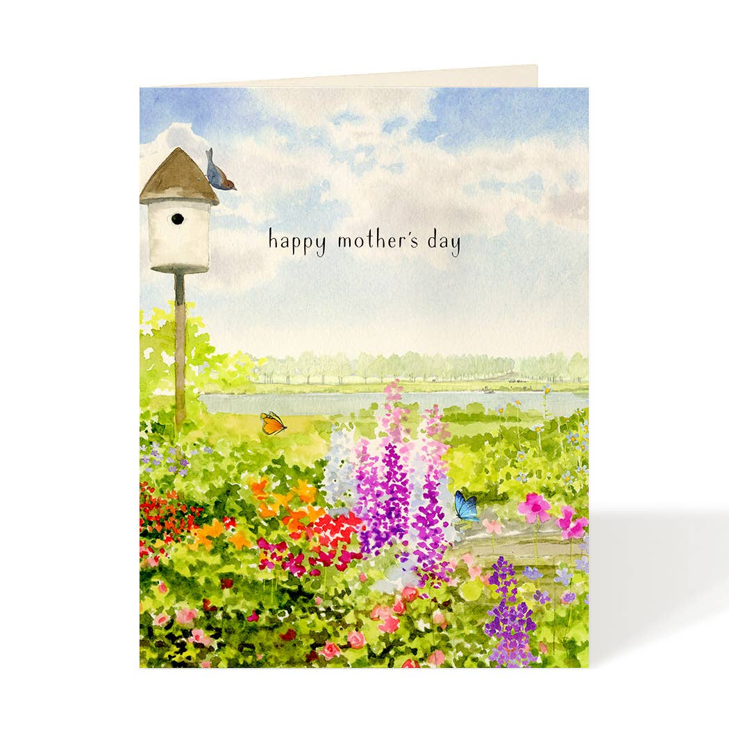 Butterfly Garden Mothers Day Card