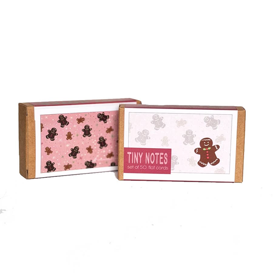 Gingerbread Tiny Notes Cards