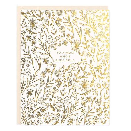 Pure Gold Mom Card