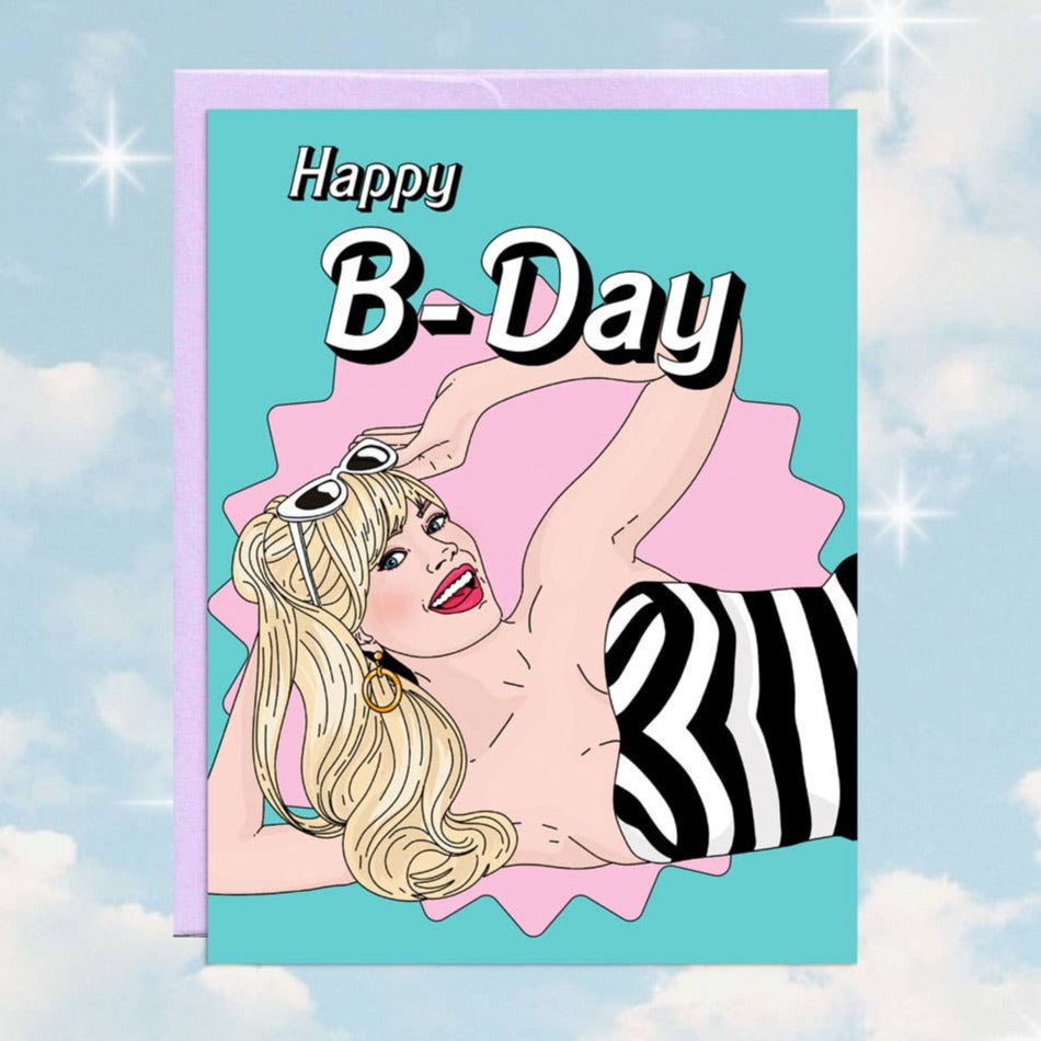 Barbie Happy B Day Birthday Card