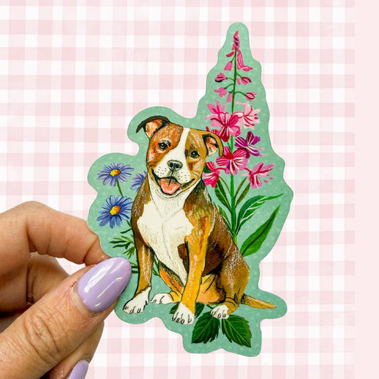 Pitbull Dog Sticker