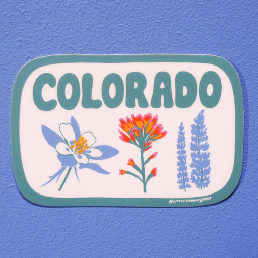 Colorado Wildflower Vinyl Sticker