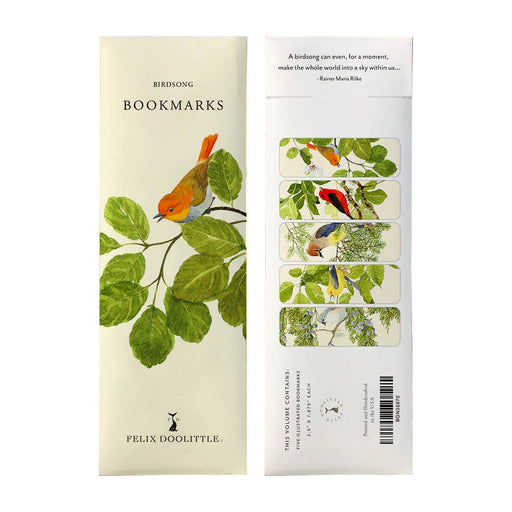 Birdsong Bookmark Set