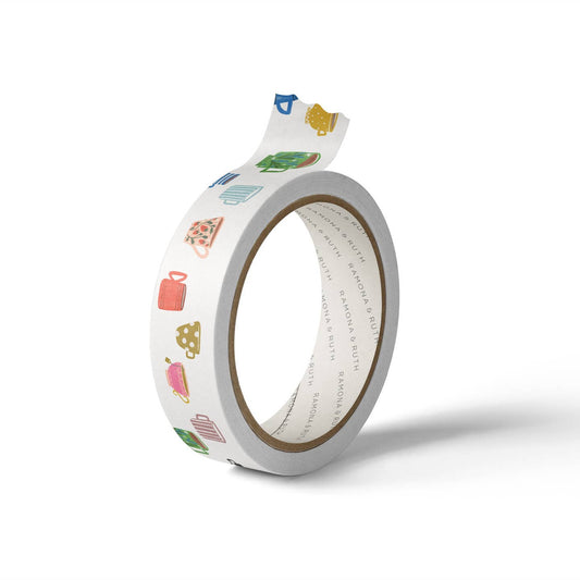 Coffee Mugs Washi Tape