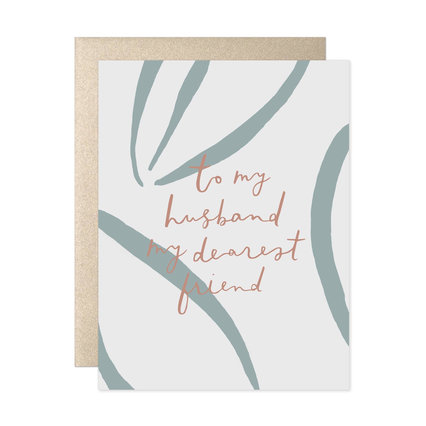 To My Husband My Dearest Friend Card