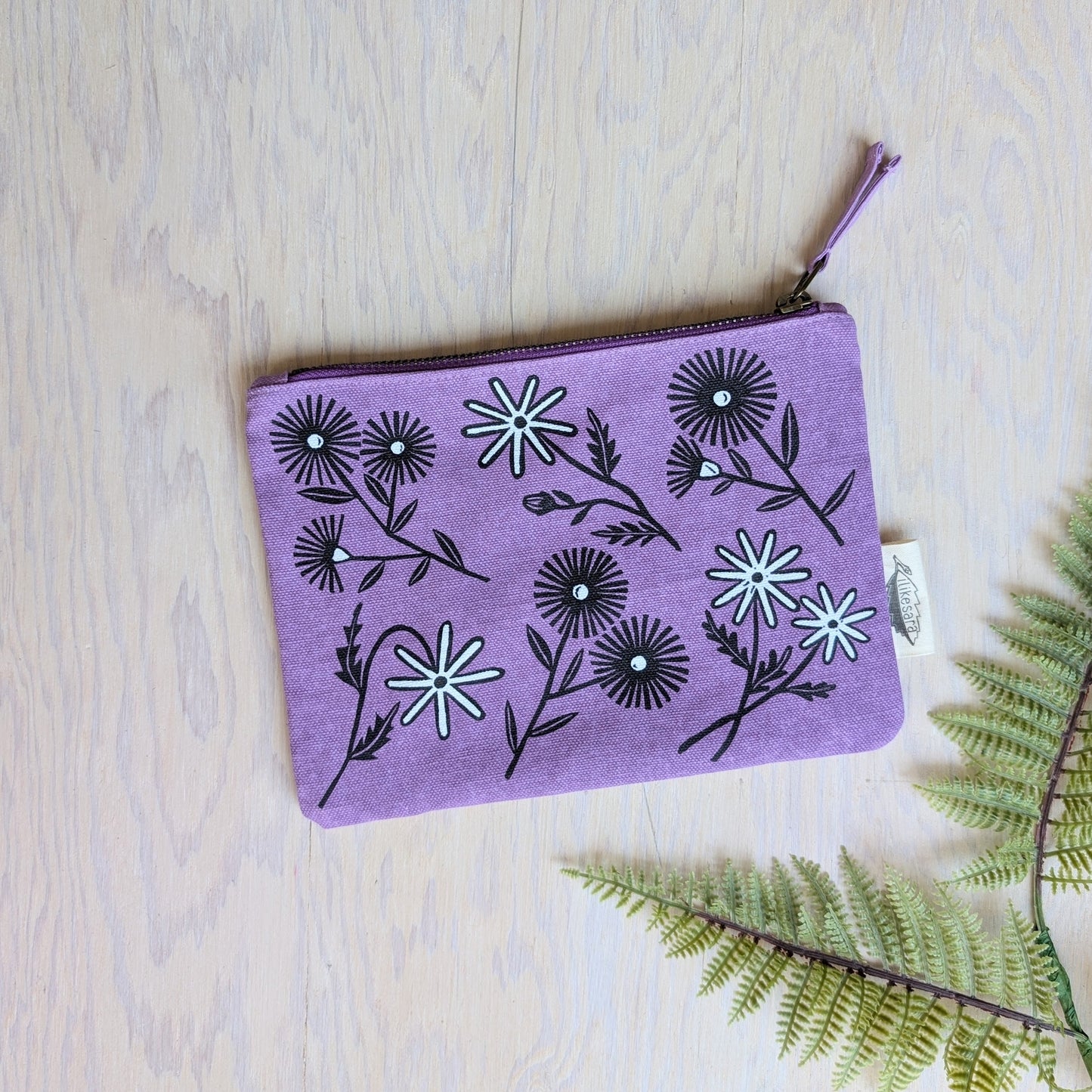 Bloom Zippered Pouch