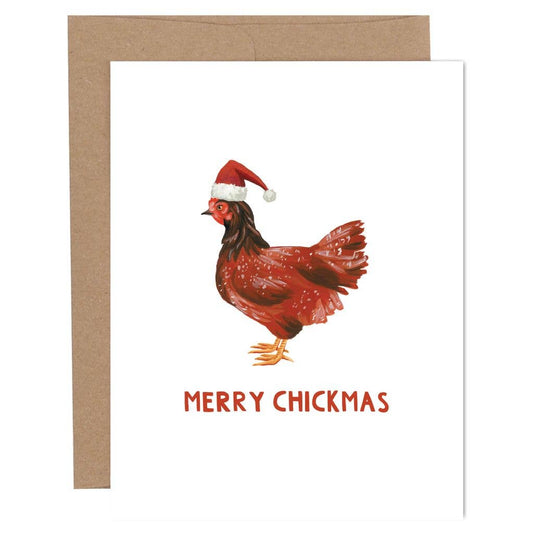 Merry Chickmas Card