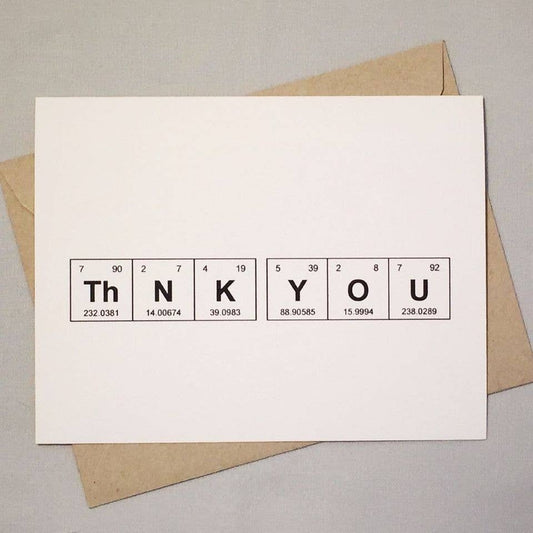 Thank You Elements Card