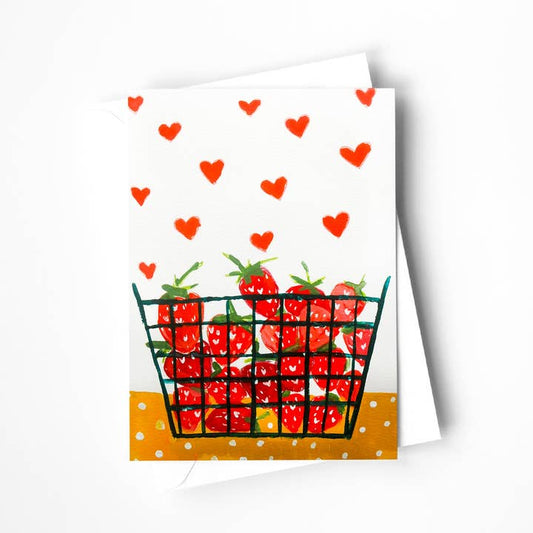 Hearts and Berries Card