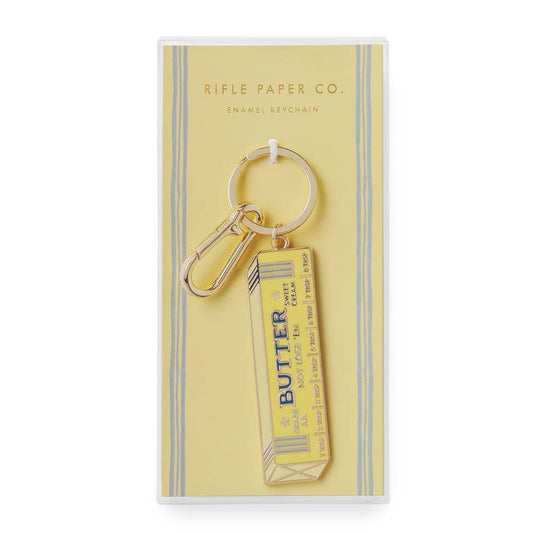 Butter Not Lose Em Enamel Keychain