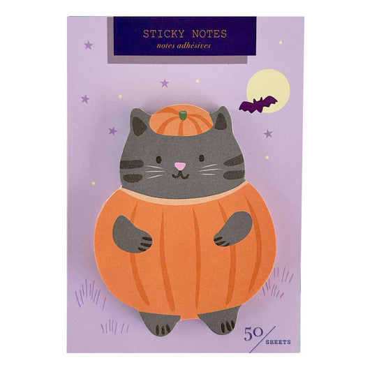 Pumpkin Cat Sticky Notes