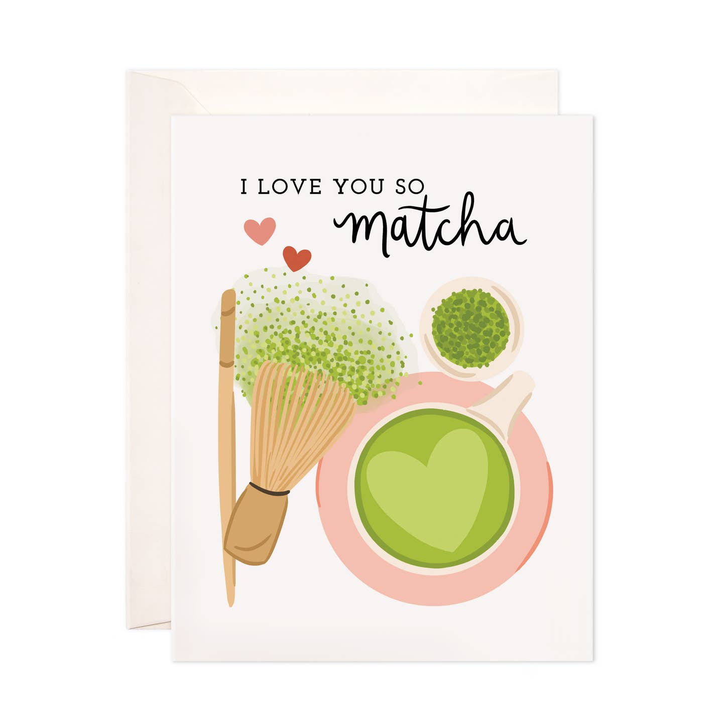Love You So Matcha Card