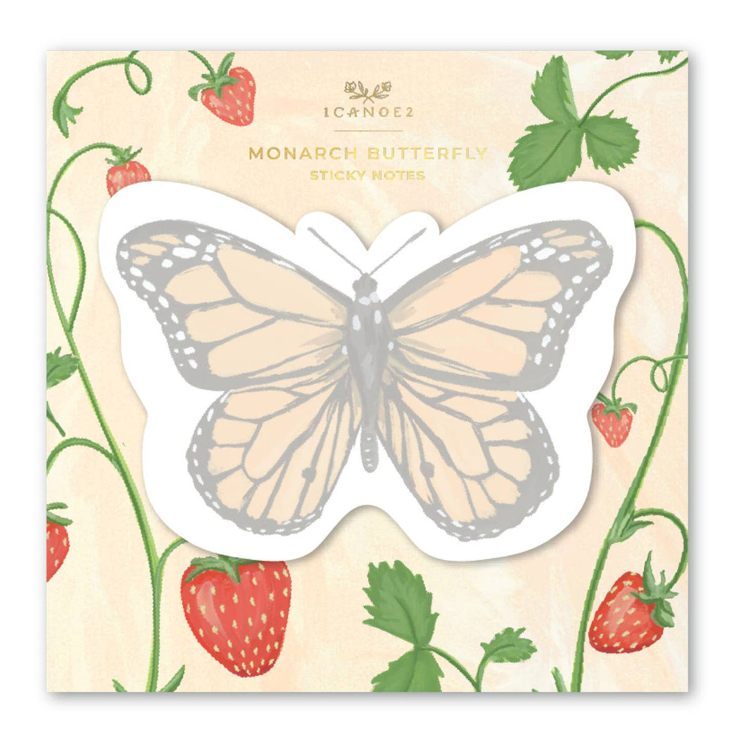 Monarch Butterfly Sticky Notes