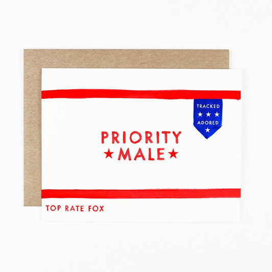 Priority Male Top Rate Fox Love Card