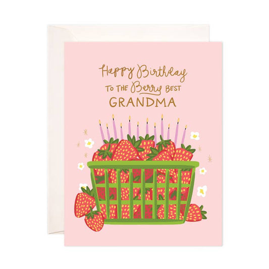 Berry Best Grandma Birthday Card