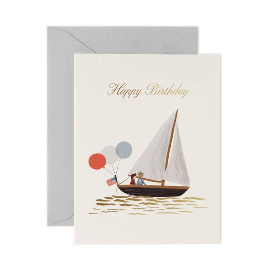 Sailboat Birthday Card
