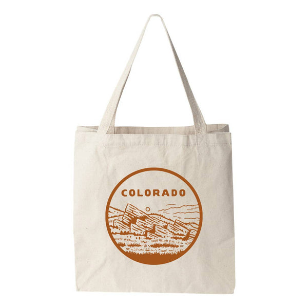 Colorado Red Rocks Tote Bag
