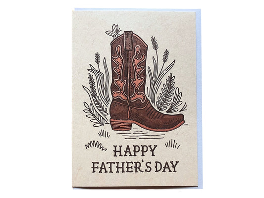 Cowboy Fathers Day Card