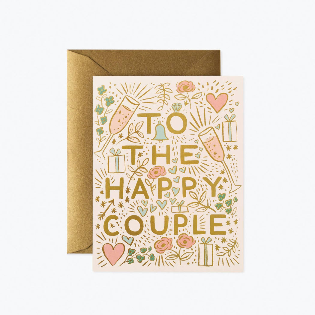 To the Happy Couple Wedding Card