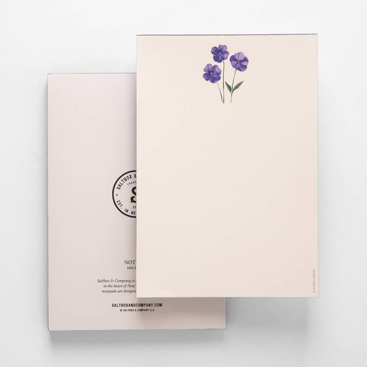 Blue Violet Notepad