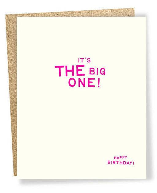 SP #2159: Big One Birthday Card