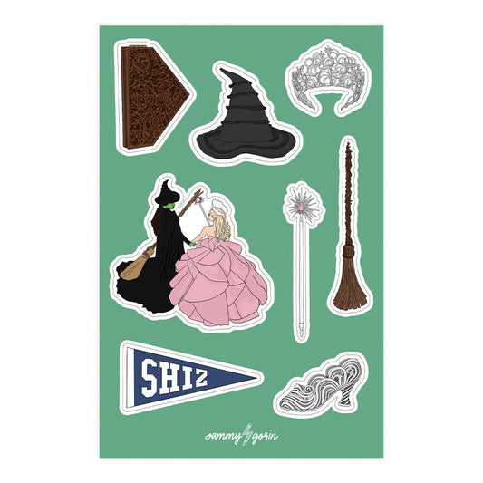 Wicked Vinyl Sticker Sheet