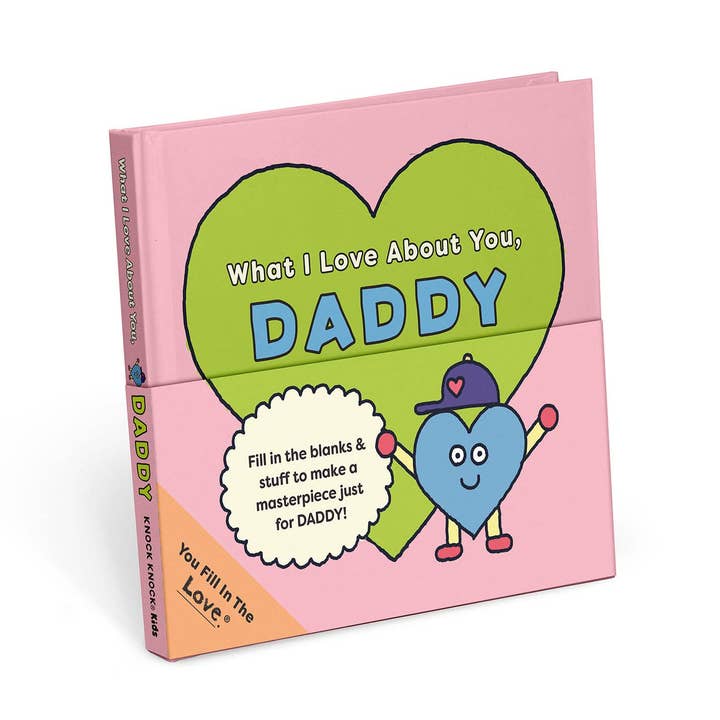Daddy Fill in the Love Book
