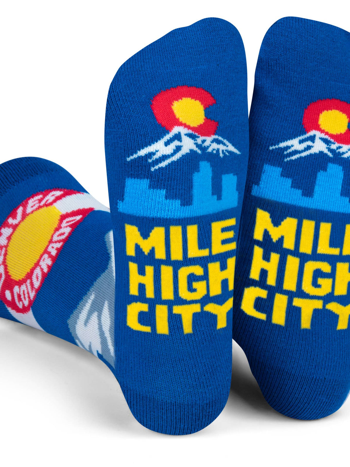 Denver Colorado Mile High Socks
