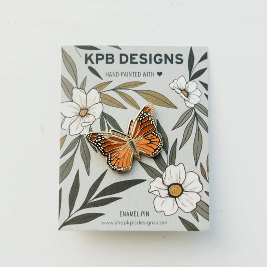 Monarch Butterfly Enamel Pin