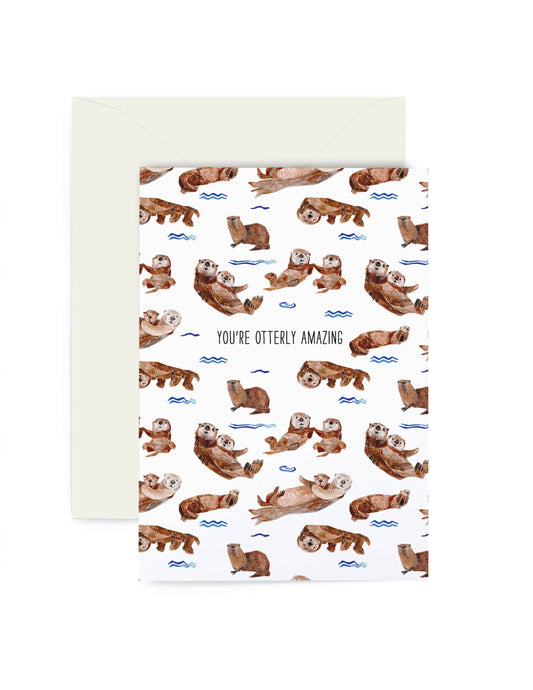 Youre Otterly Amazing Card