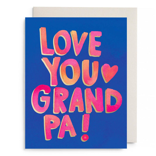 Love You Grandpa Card