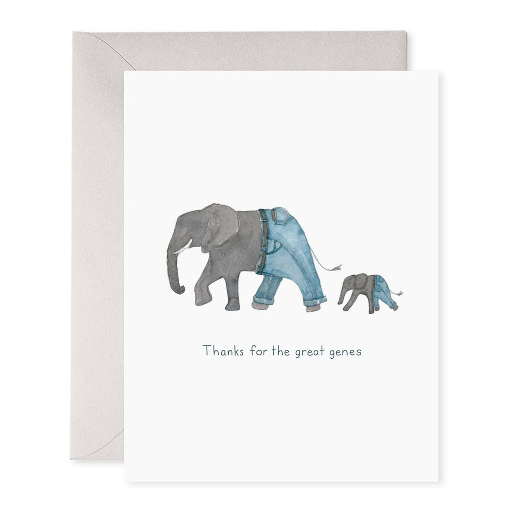 Elephant Great Genes Card