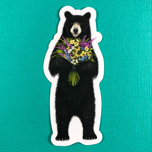 Flower Bear Sticker
