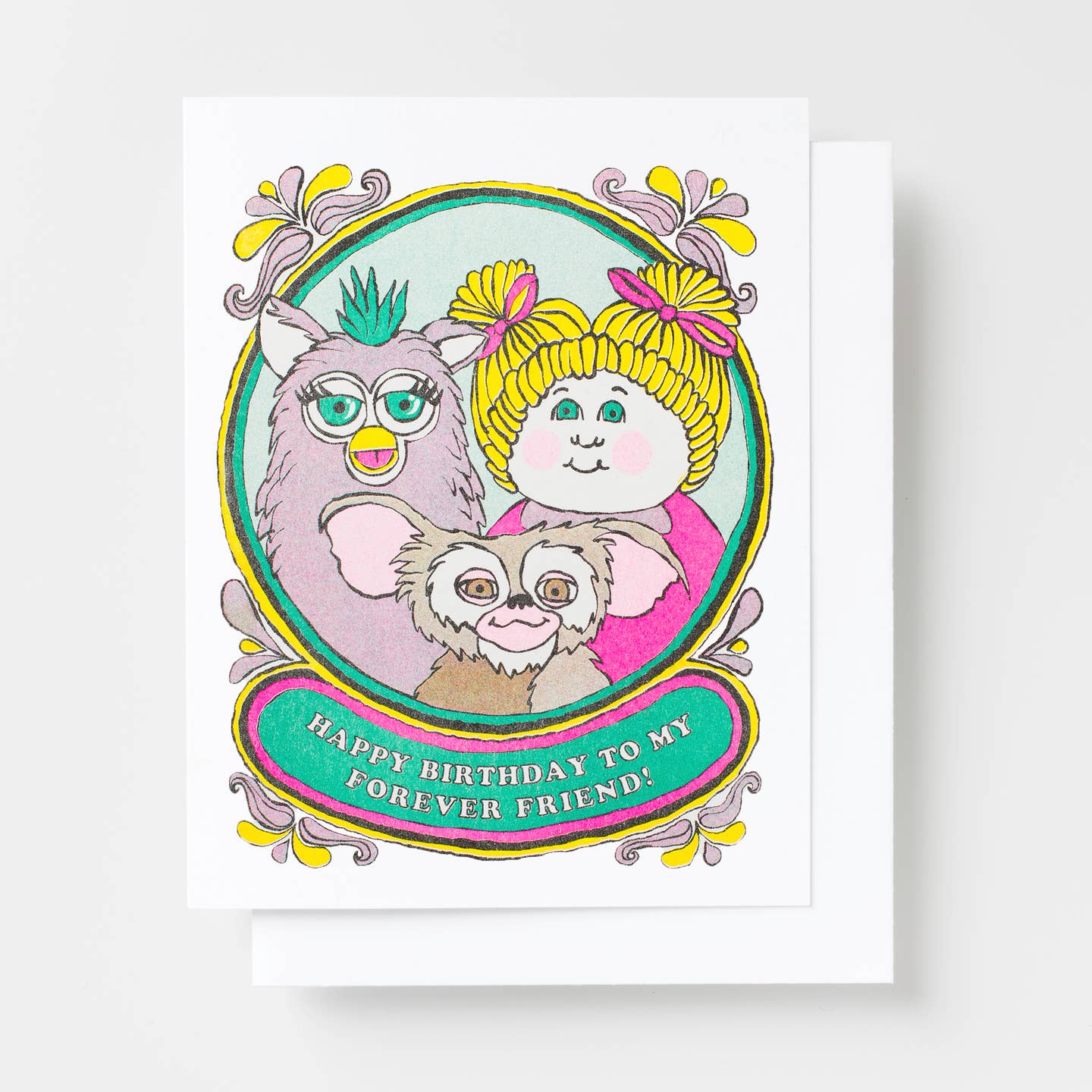 Forever Friend Furby Birthday Card