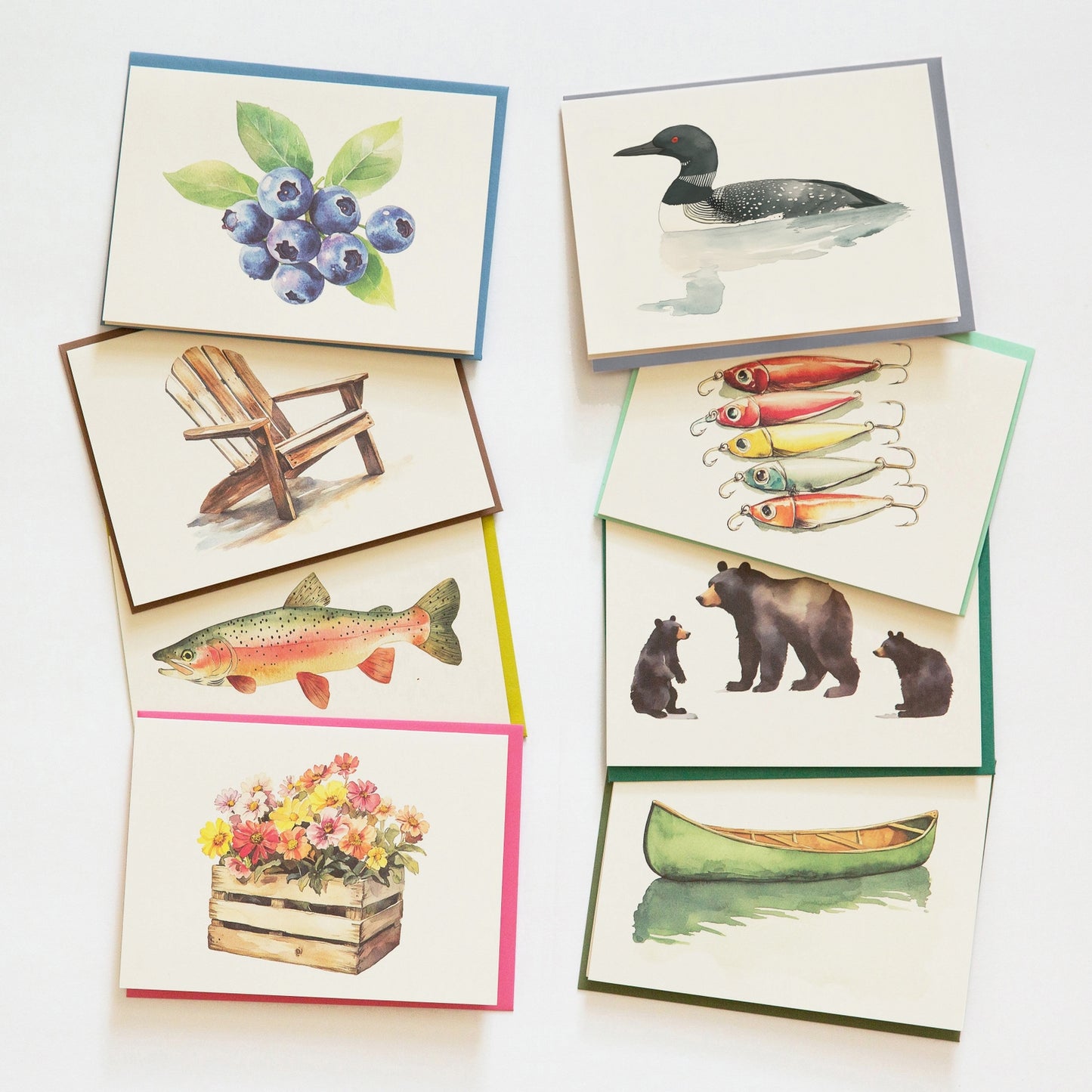 Lake Collection Box of Cards