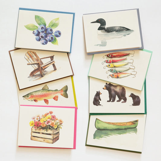 Lake Collection Box of Cards