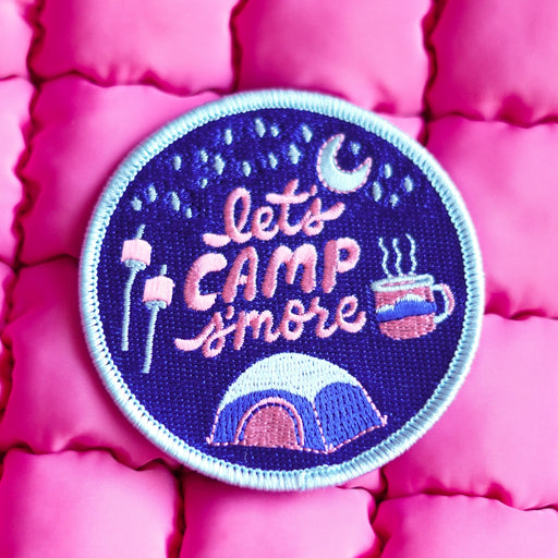 Lets Camp Smore Embroidered Patch