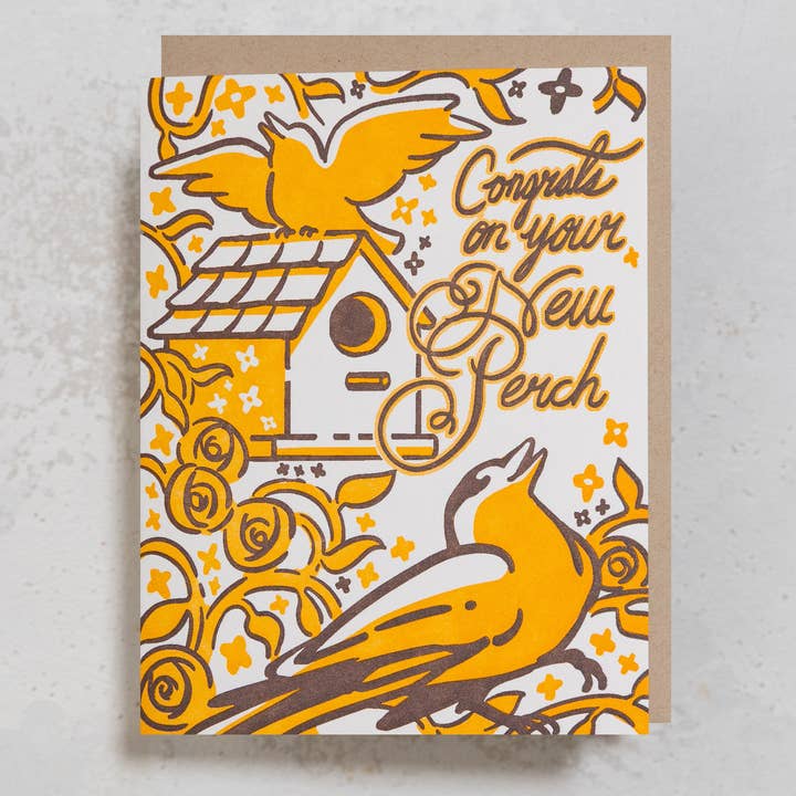 Congrats New Perch Card