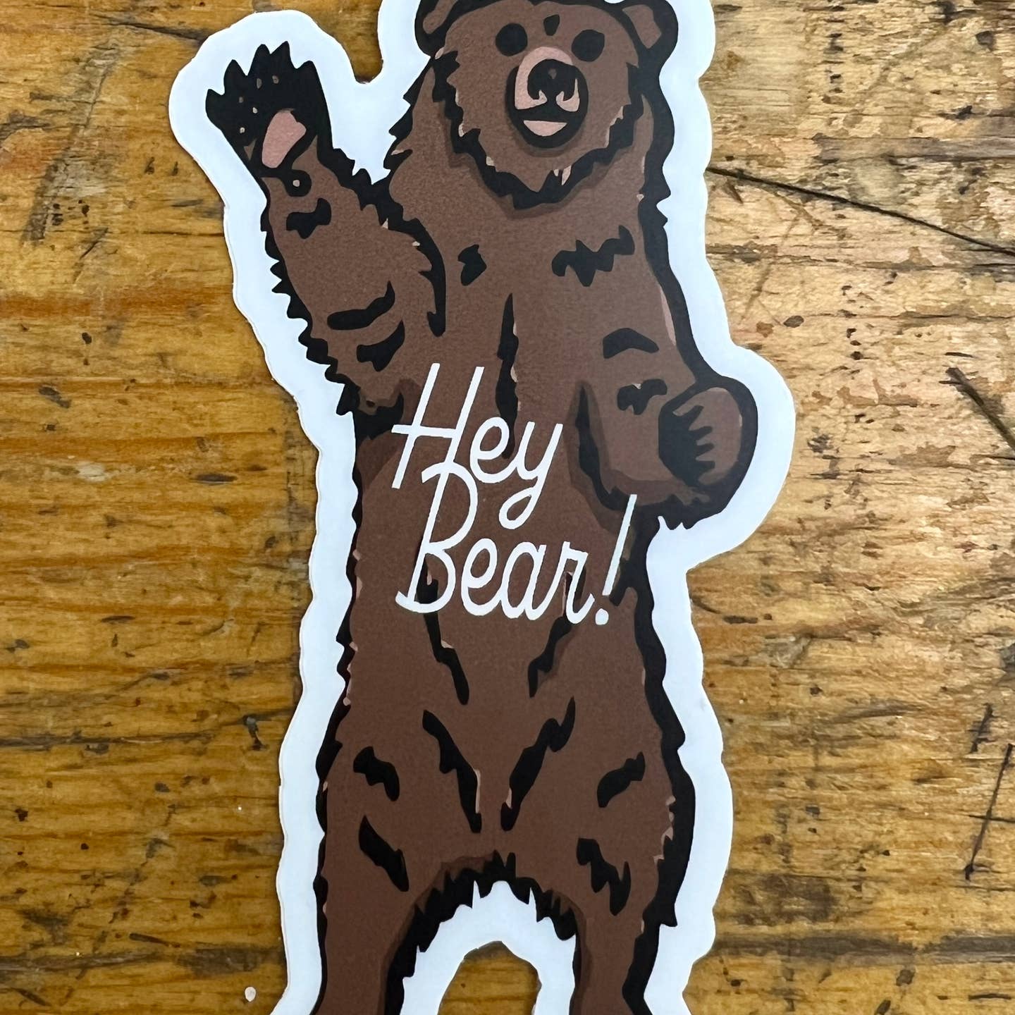 Hey Bear! Sticker