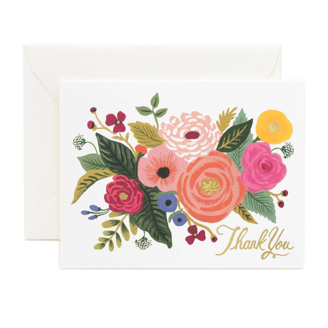 Juliet Rose Thank You Cards