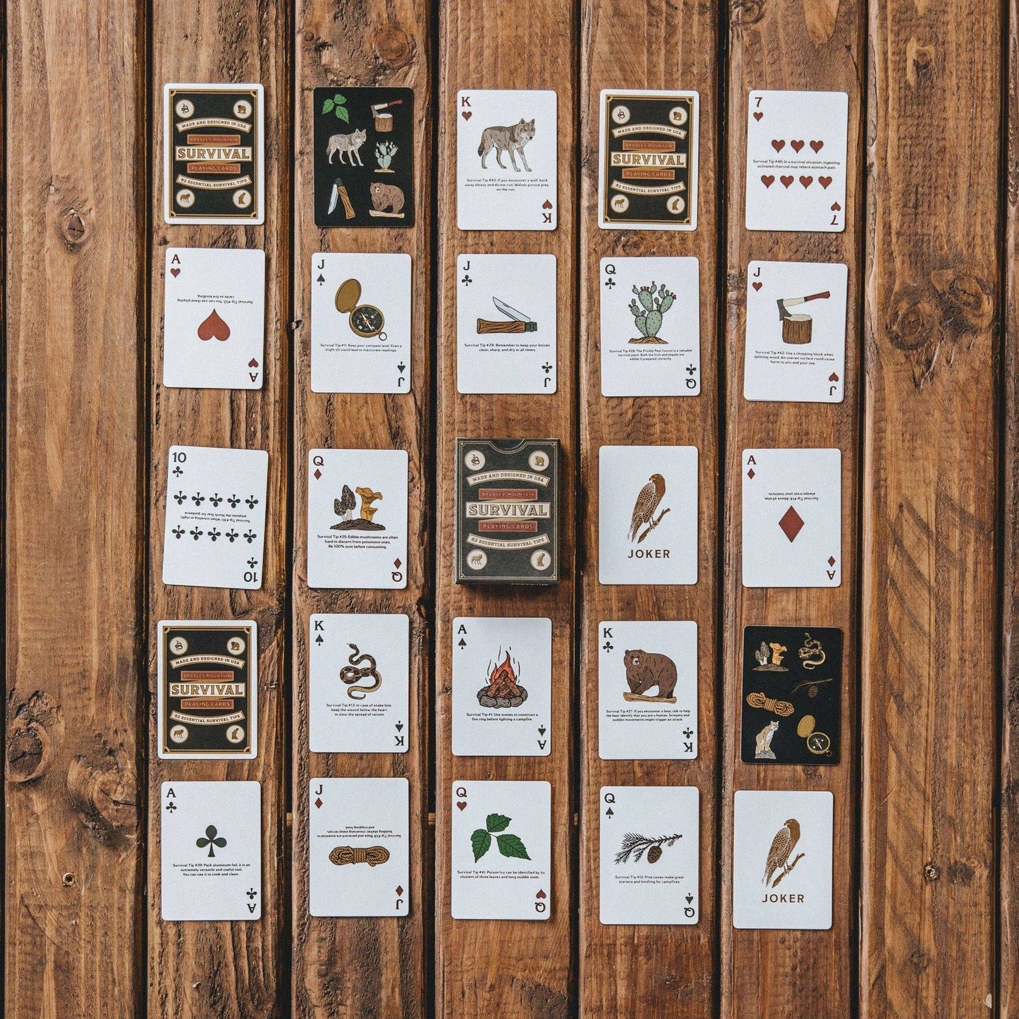Survival Playing Card Deck