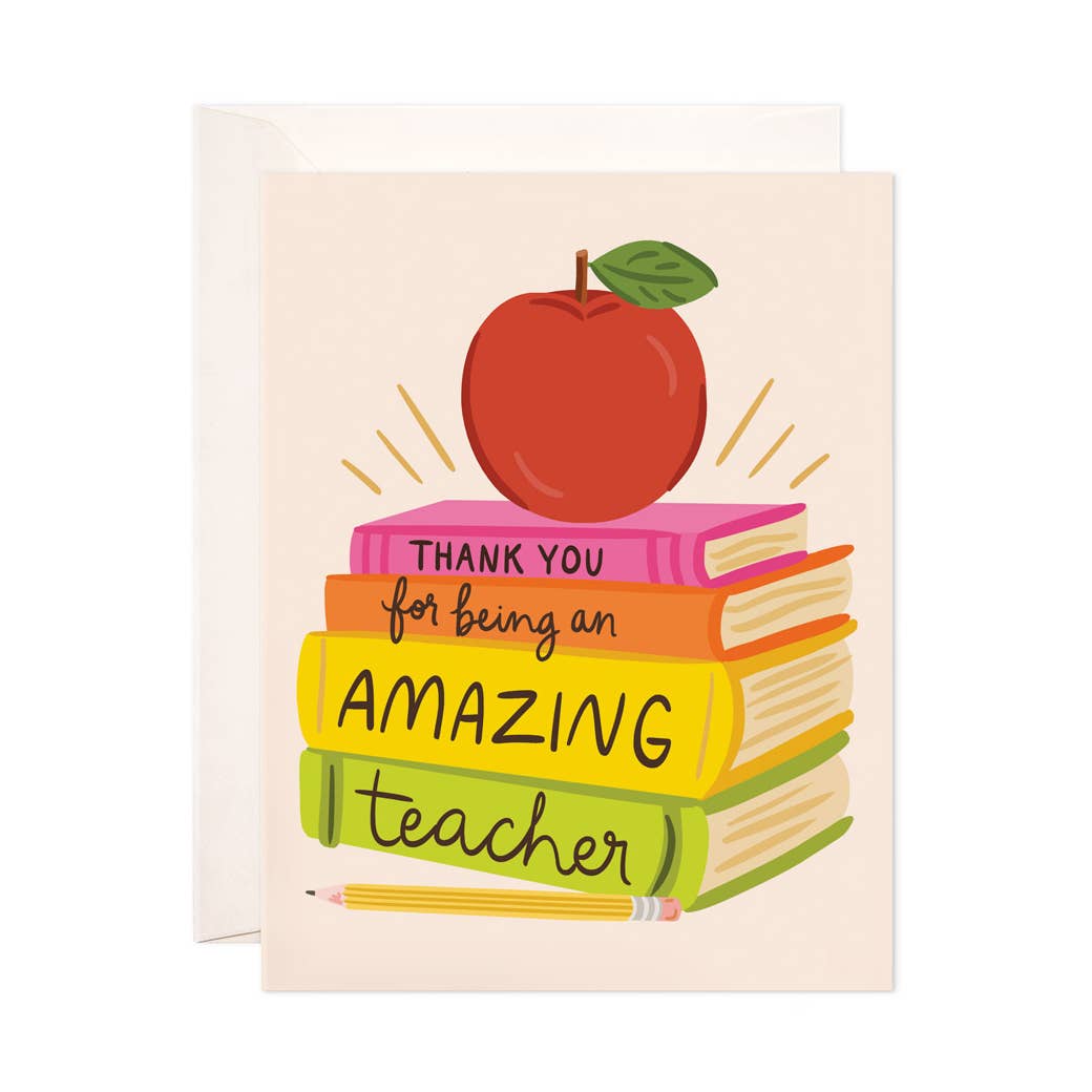 Amazing Teacher Card