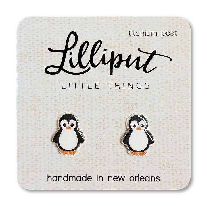 Penguin Earrings