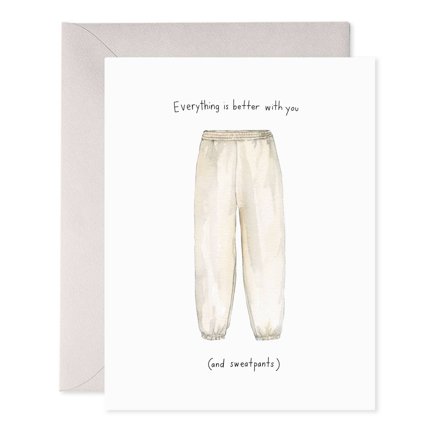 Sweatpant Love Card